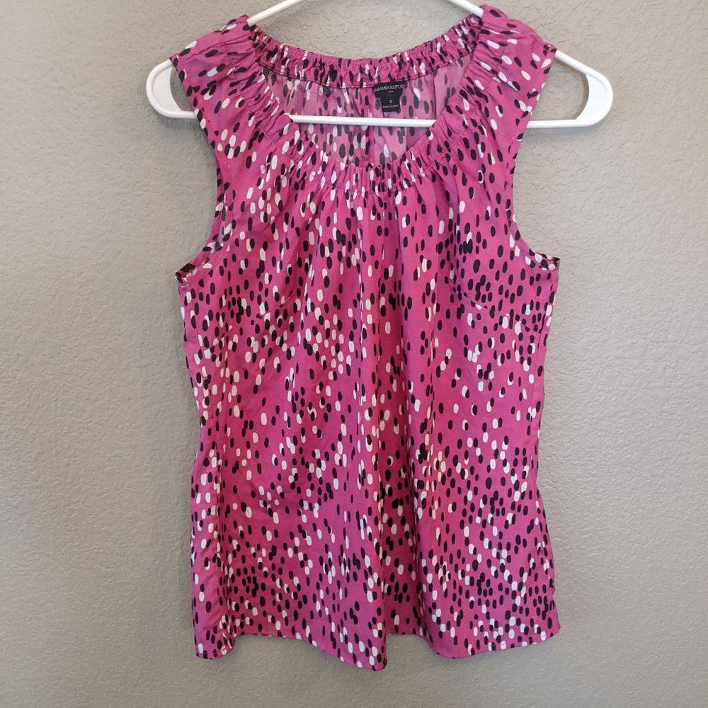 Banana Republic sleeveless blouse